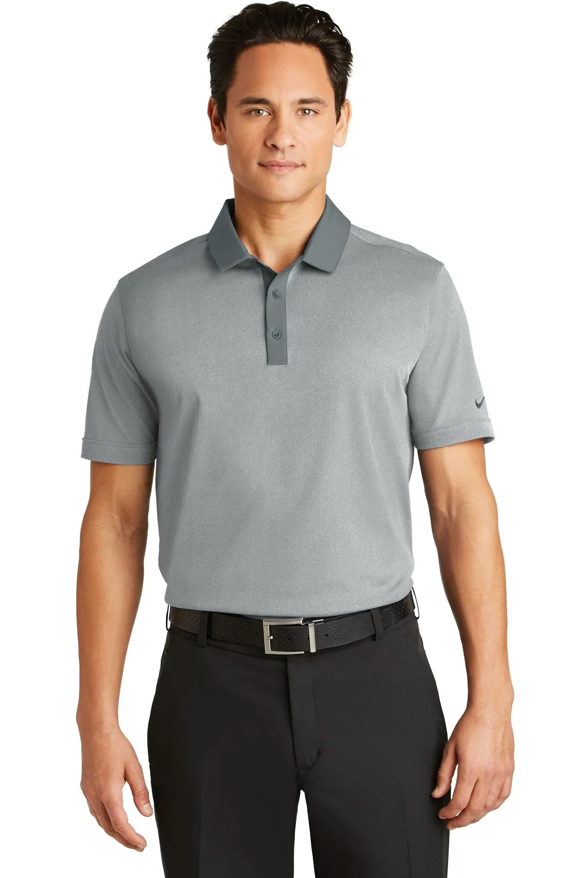 Nike Men's Dri-FIT Heather Pique Modern Fit Polo. 779798