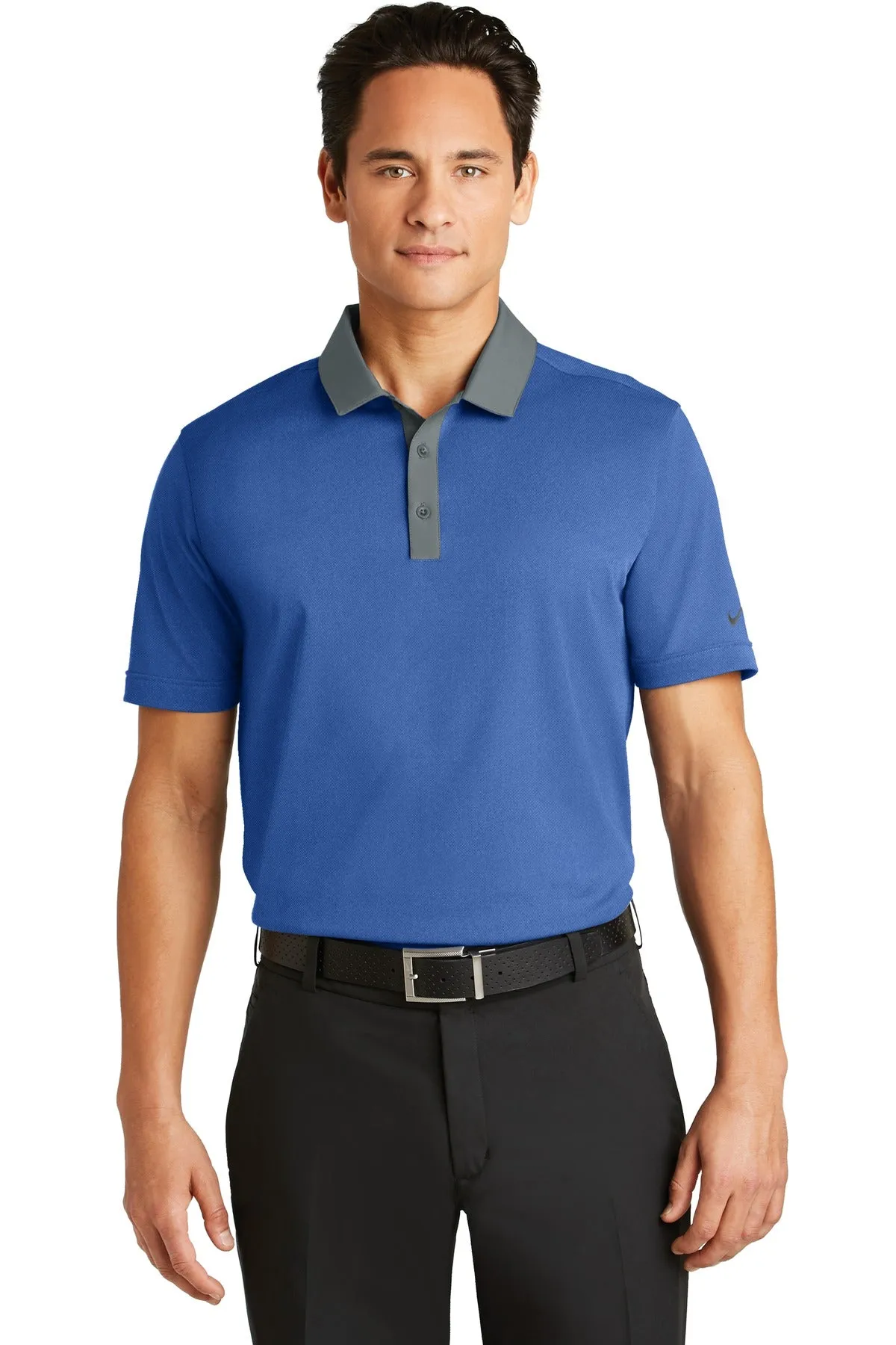 Nike Men's Dri-FIT Heather Pique Modern Fit Polo. 779798