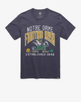 NOTRE DAME FIGHTIN IRISH TURNED UP '47 FRANKLIN TEE