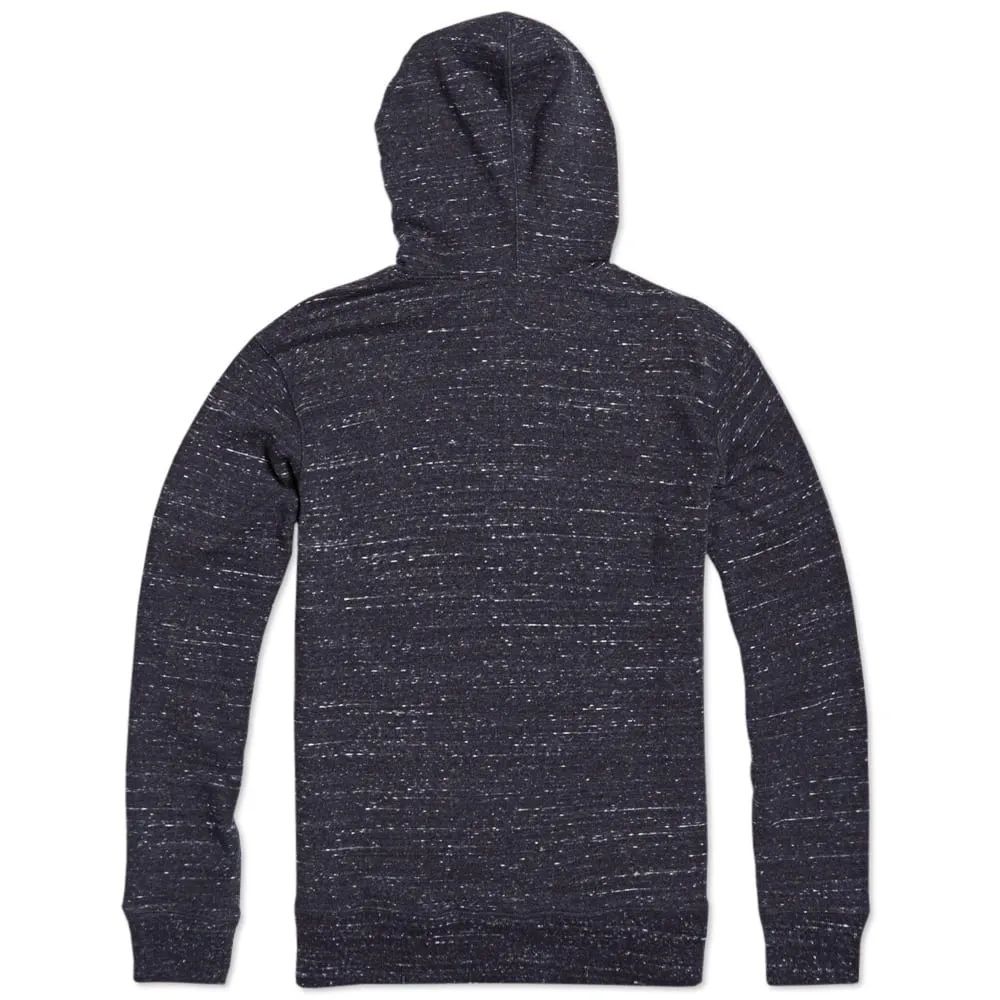 Our Legacy Half Zip HoodGrey Bucle