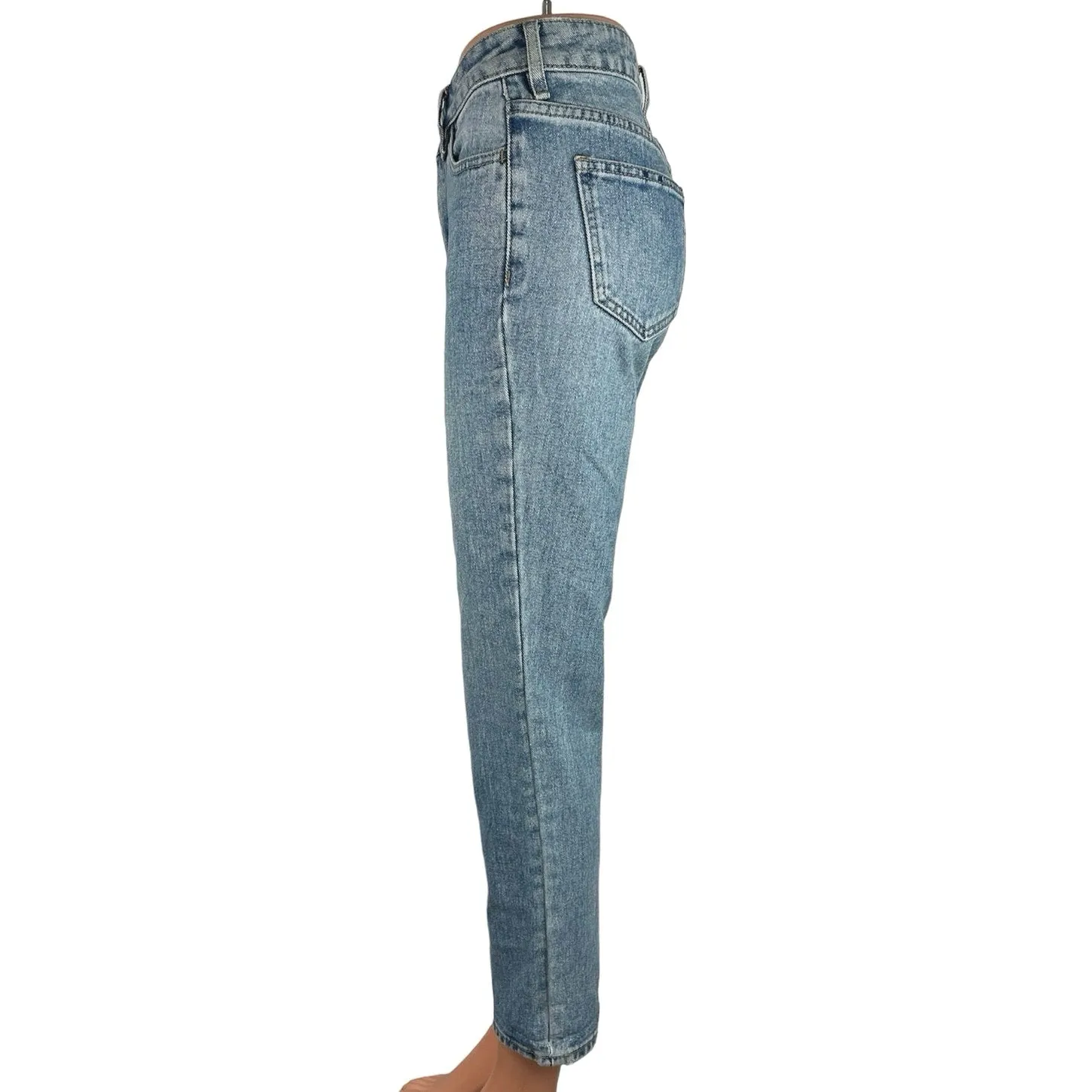 Pacsun Blue Cotton Stretch Light Wash High Rise Denim Skinny Jeans Size 24