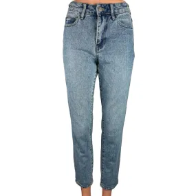 Pacsun Blue Cotton Stretch Light Wash High Rise Denim Skinny Jeans Size 24