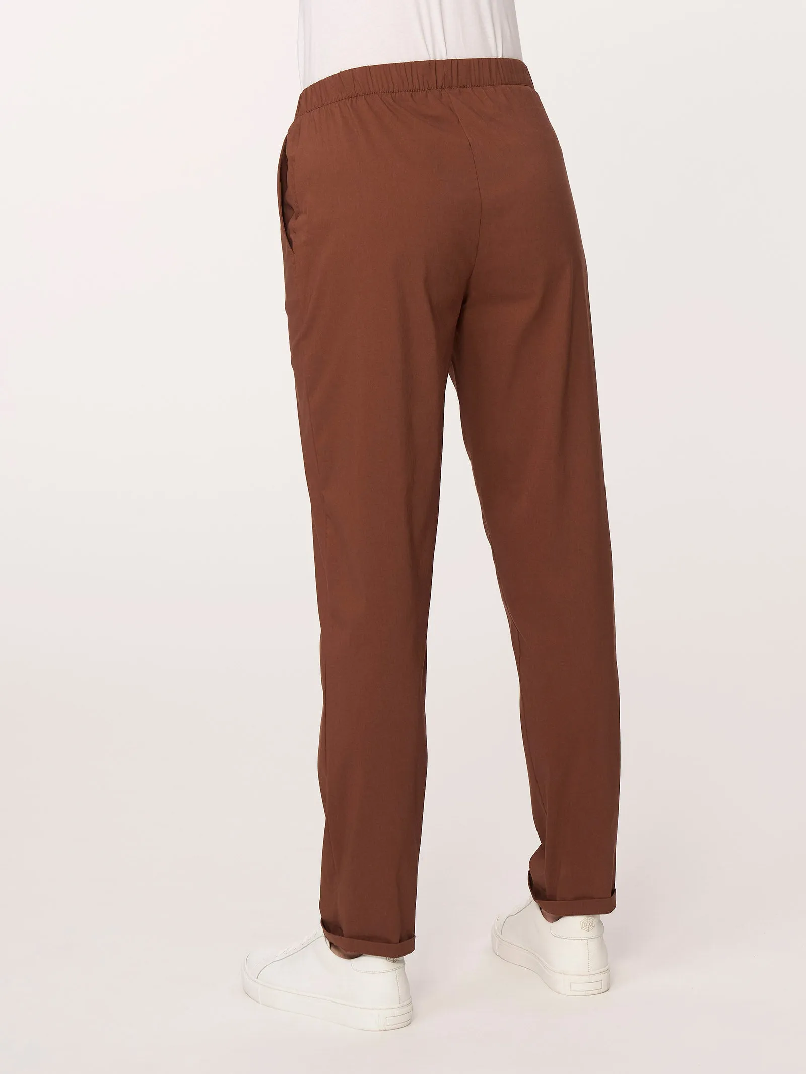 Pantalone Jogger con tasche in Super Fresh - Aventurine