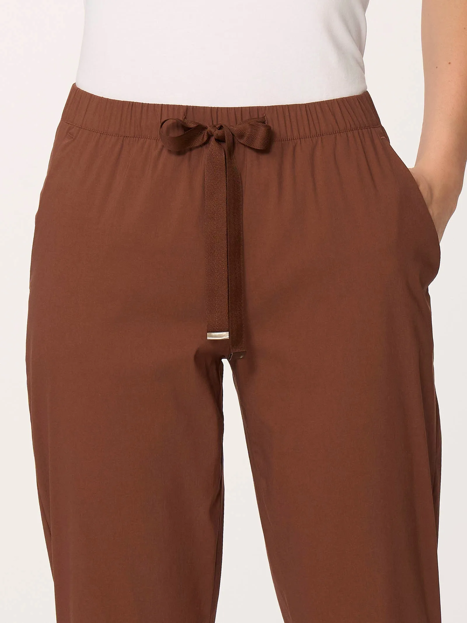 Pantalone Jogger con tasche in Super Fresh - Aventurine