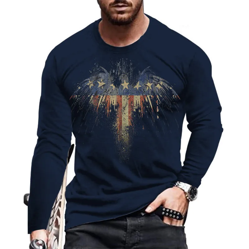 Patriotic Eagle Graphic Tee