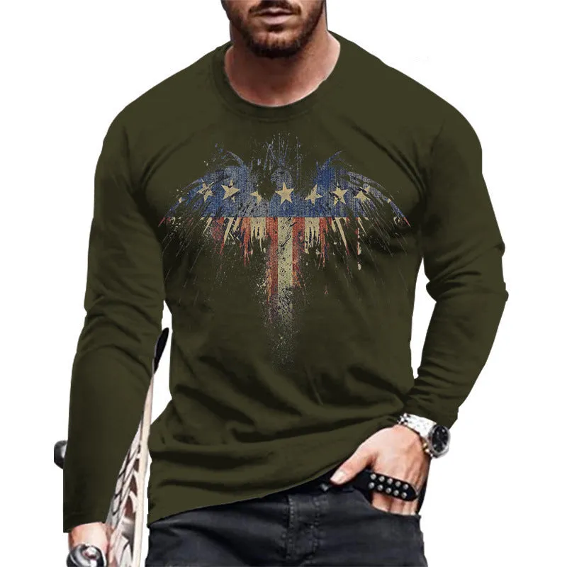 Patriotic Eagle Graphic Tee