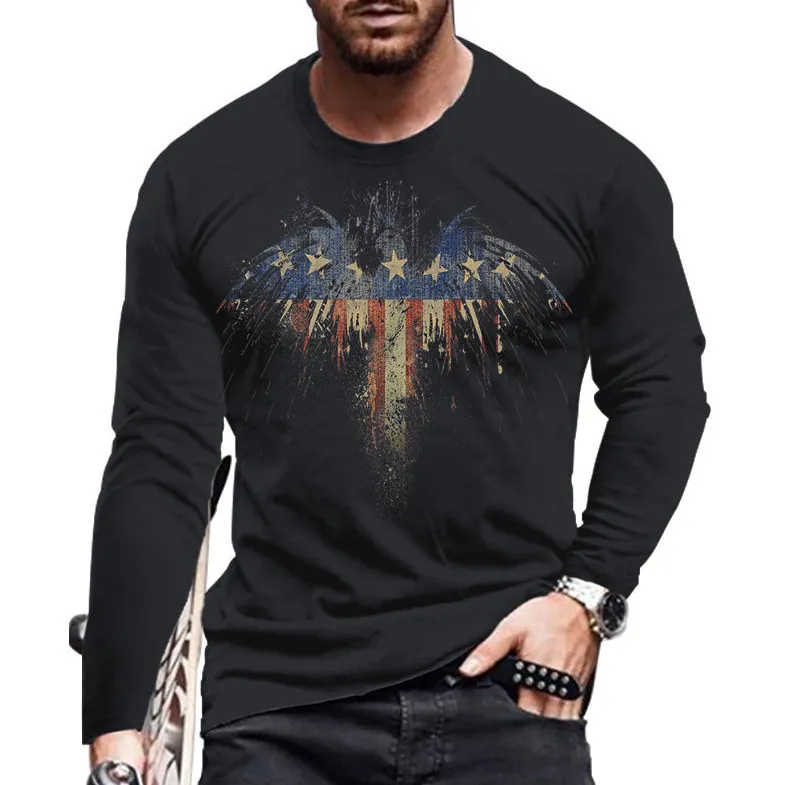 Patriotic Eagle Graphic Tee