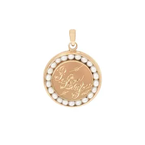 Pearl 'I Love You' Pendant