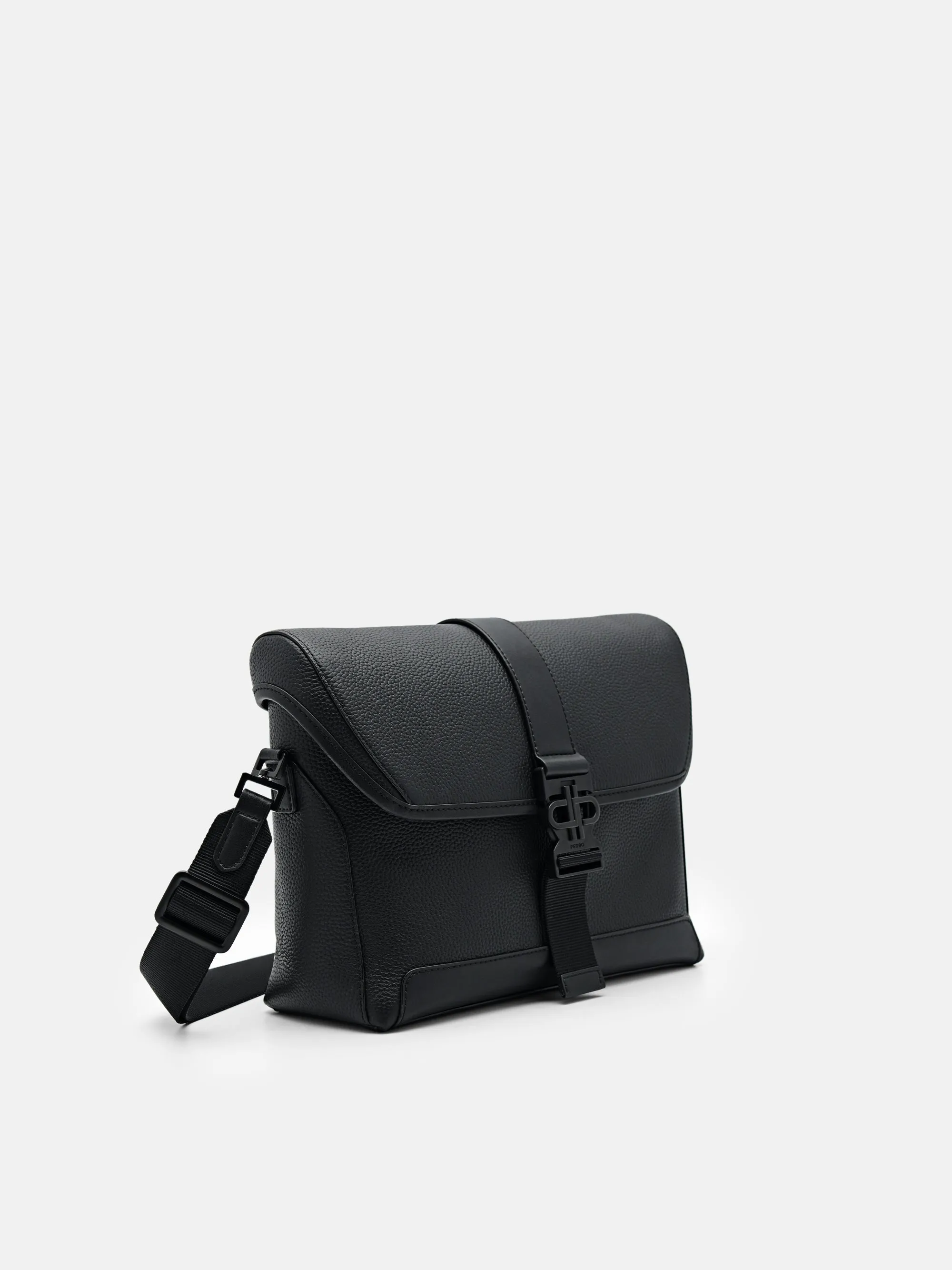 PEDRO Icon Leather Messenger Bag