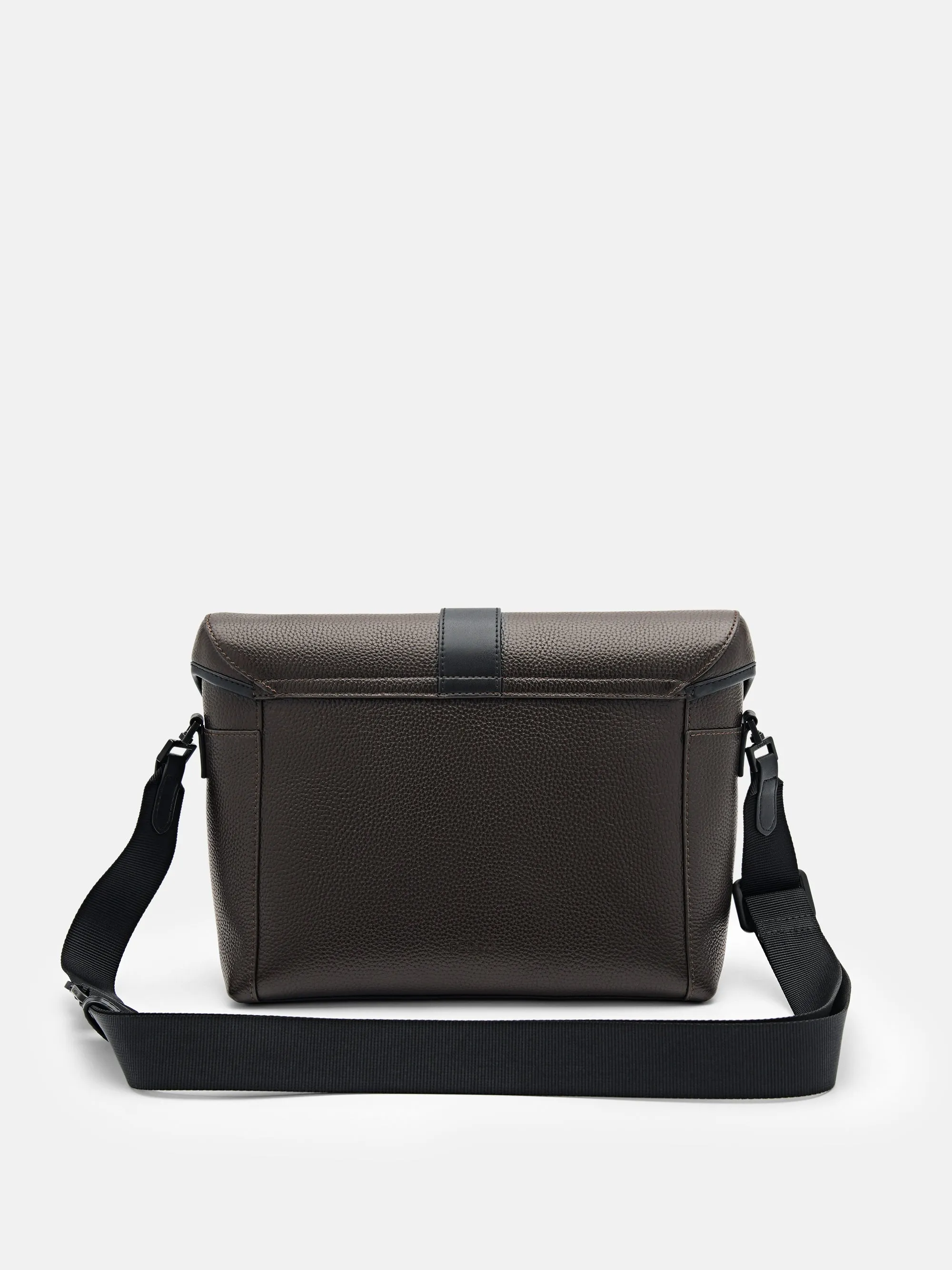 PEDRO Icon Leather Messenger Bag