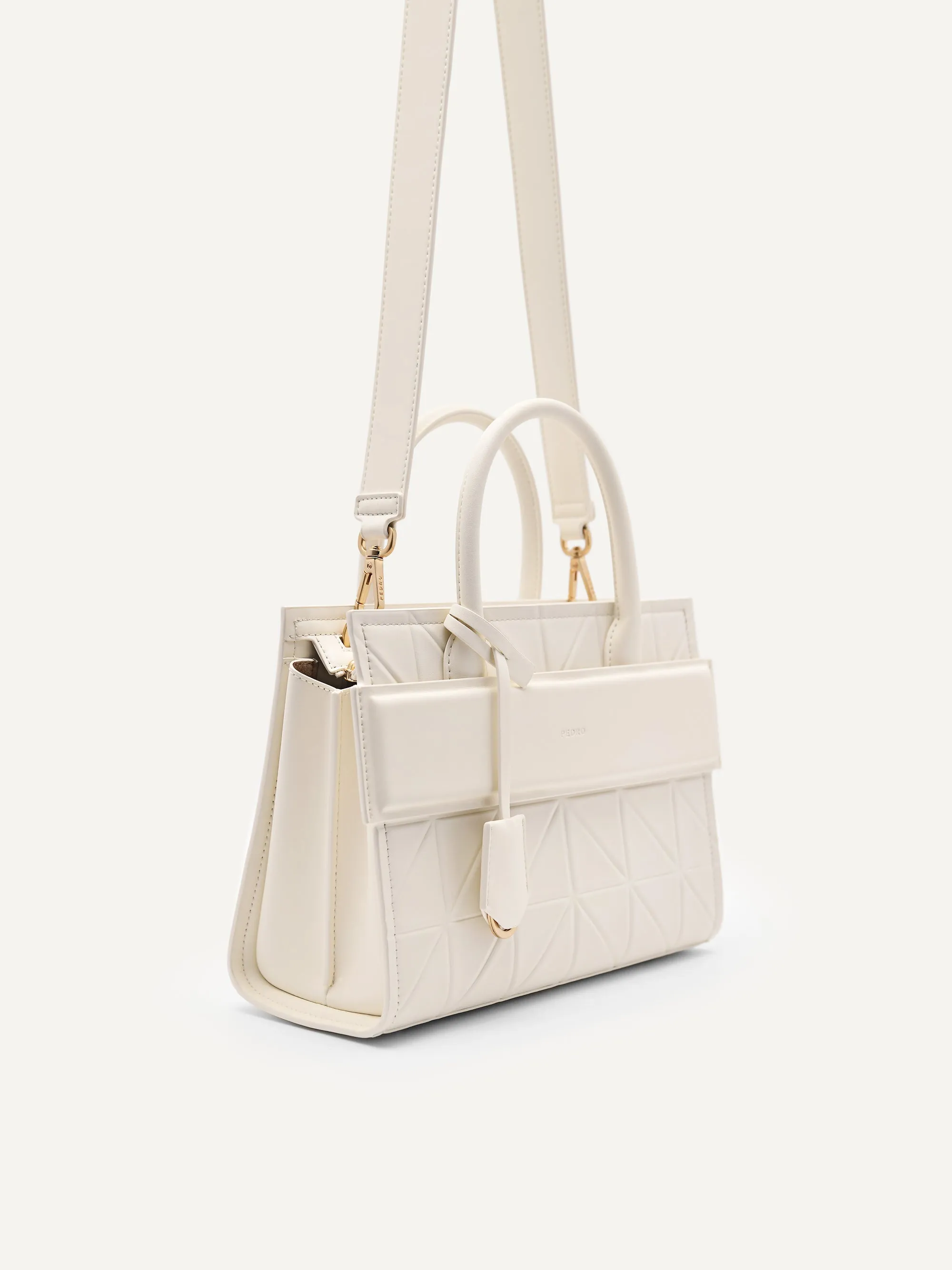 PEDRO Studio Bella Leather Handbag in Pixel