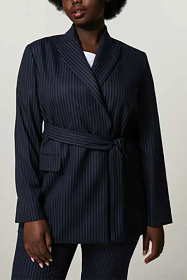 Persona (by Marina Rinaldi) CAMILLA PINSTRIPE JACKET