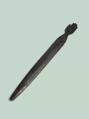 Peruvian Ceremonial Chonta Wood Staff - 19 inch