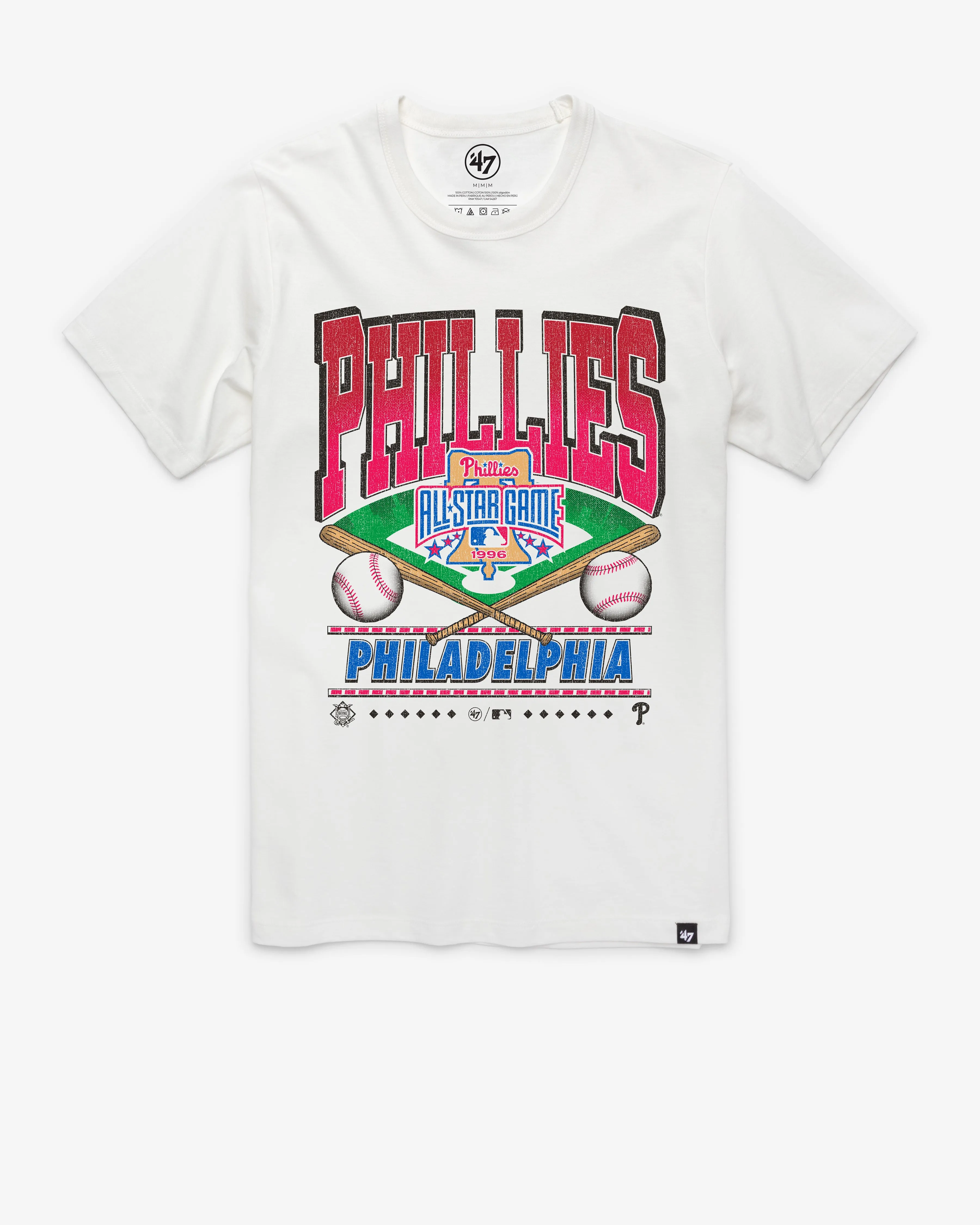 PHILADELPHIA PHILLIES STRAIGHT SHOT '47 FRANKLIN TEE