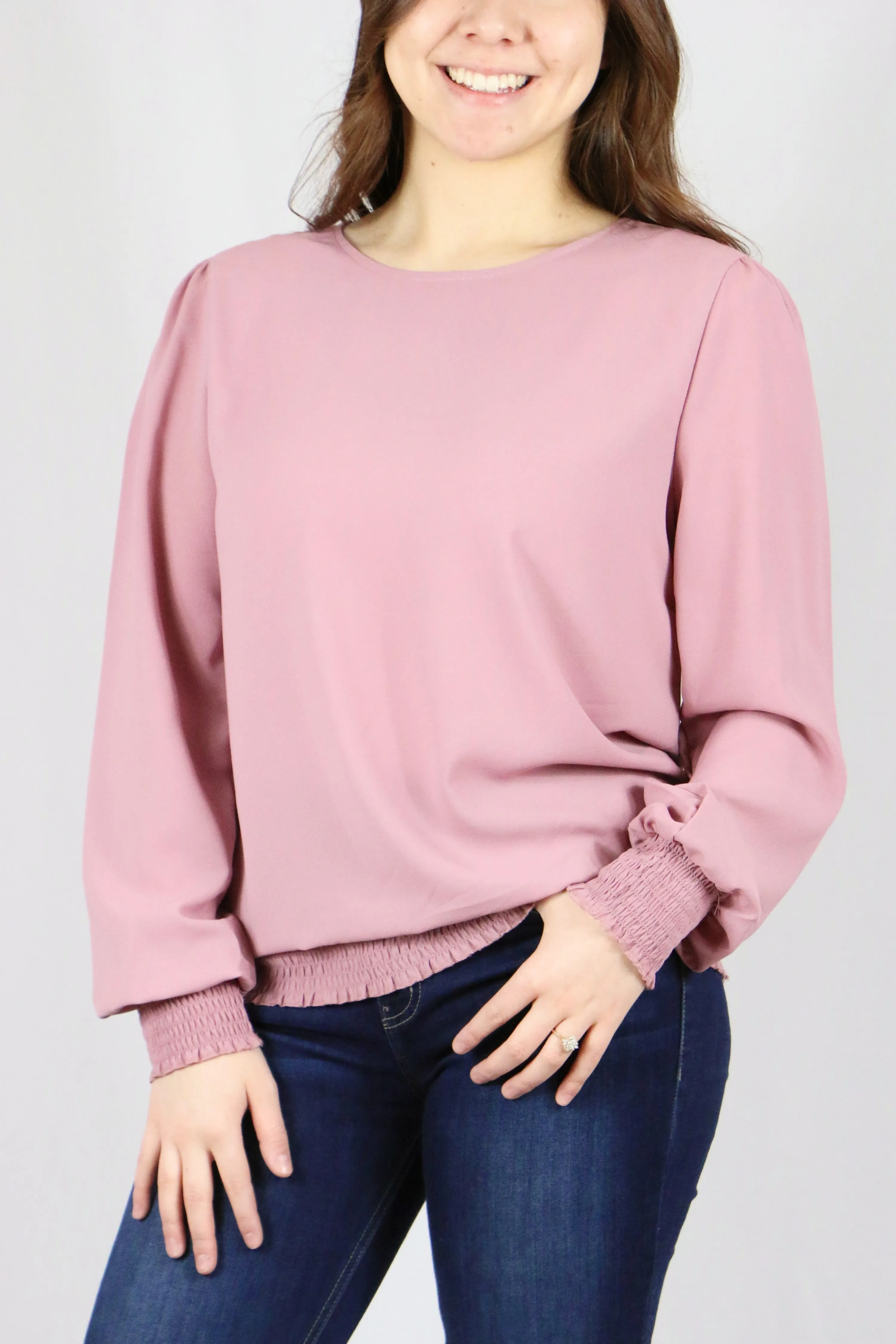 Phoebe Top - Rose