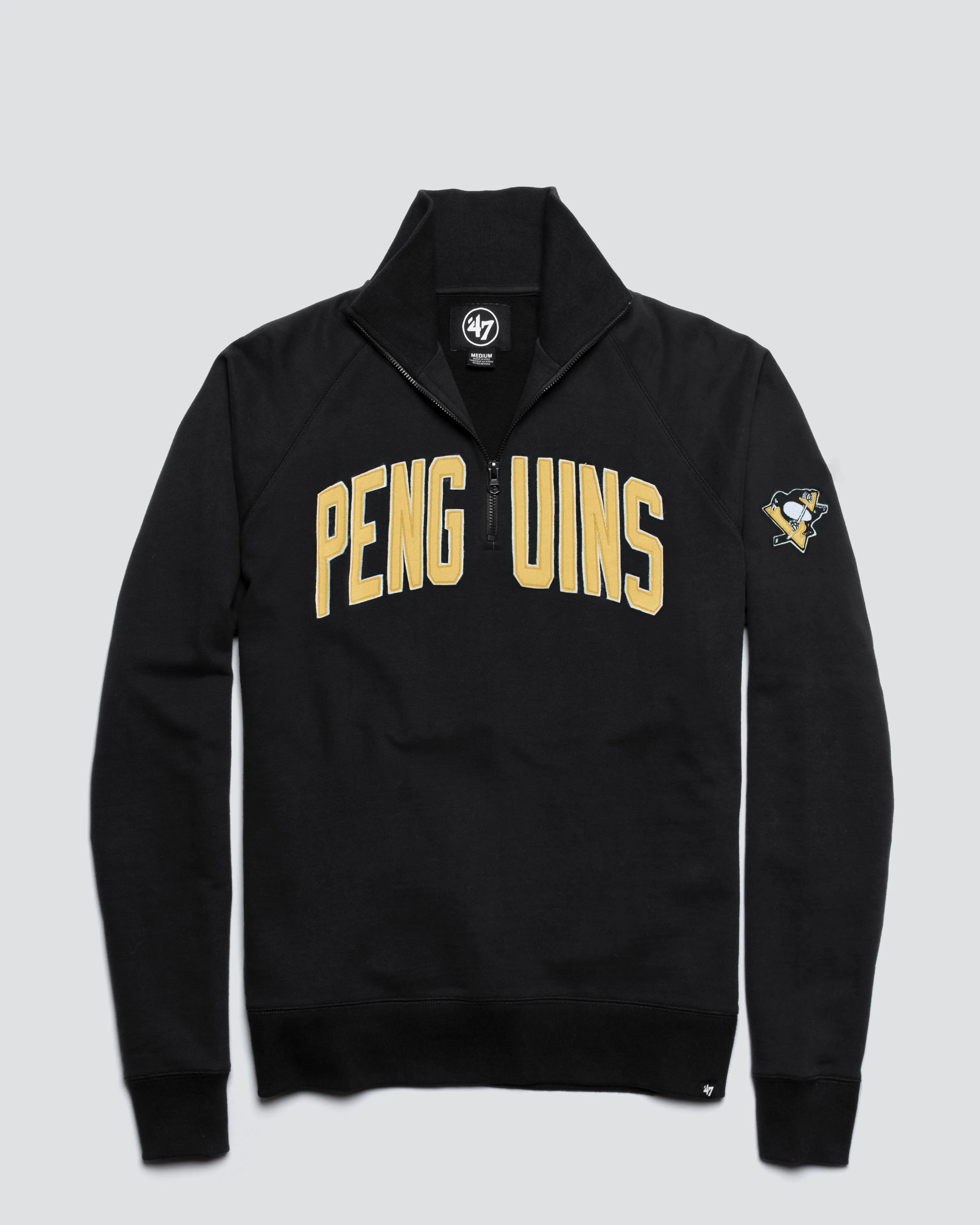 PITTSBURGH PENGUINS BANKS '47 HARRIS SCRIMMAGE 1/4 ZIP