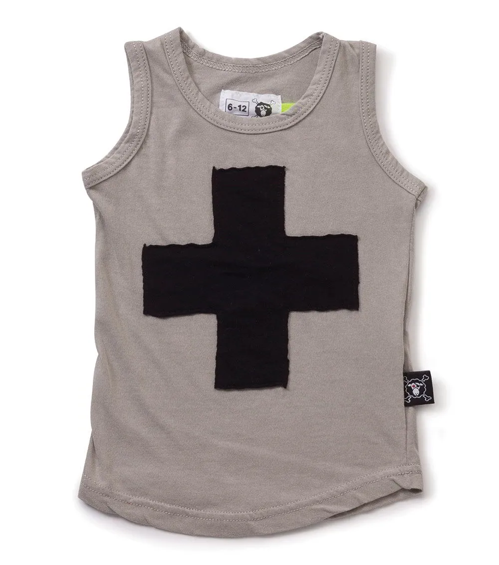 plus patch tank top