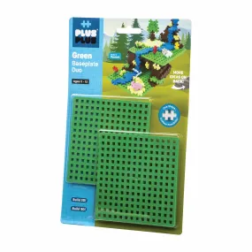 Plus-Plus Baseplate Duo - Green