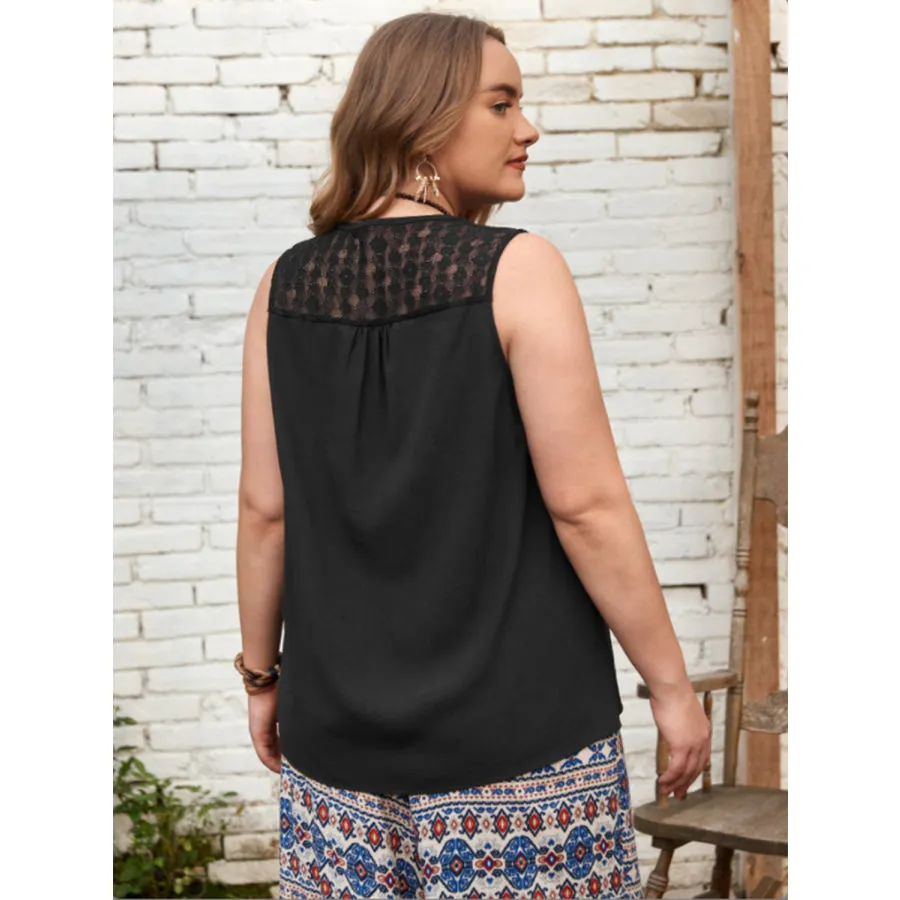 Plus Size V-Neck Tank