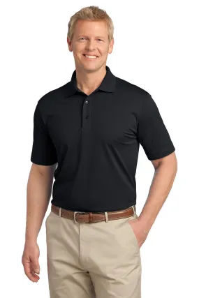 Port Authority Tall Tech Pique Polo TLK527 Black