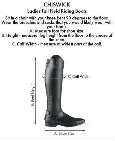 Premier Equine Chiswick Ladies Tall Field Riding Boots | Elite Saddlery