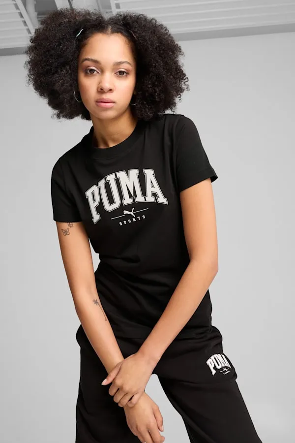 PUMA SQUAD Graphic Tee Women