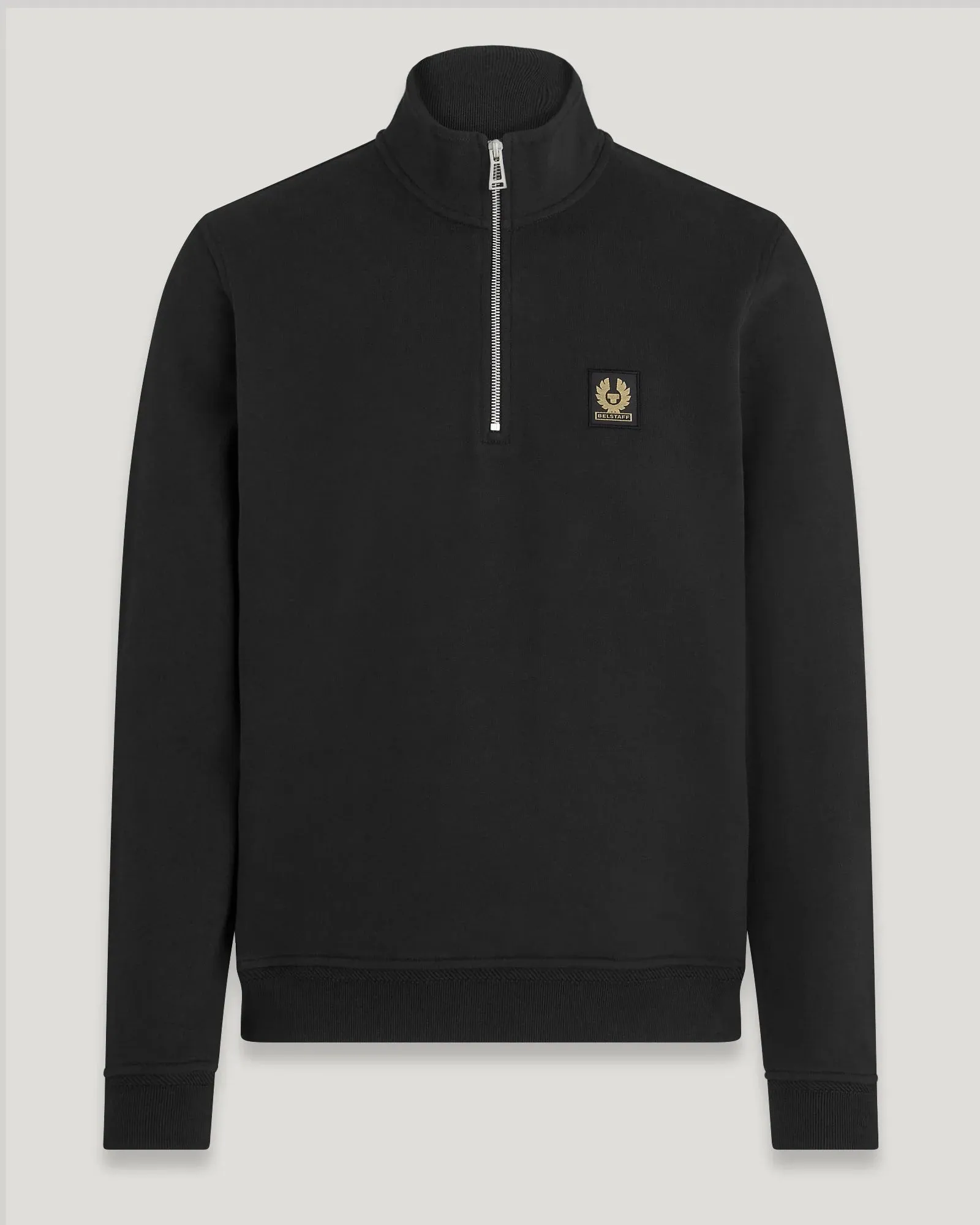 Quarter Zip Sweatshirt Black