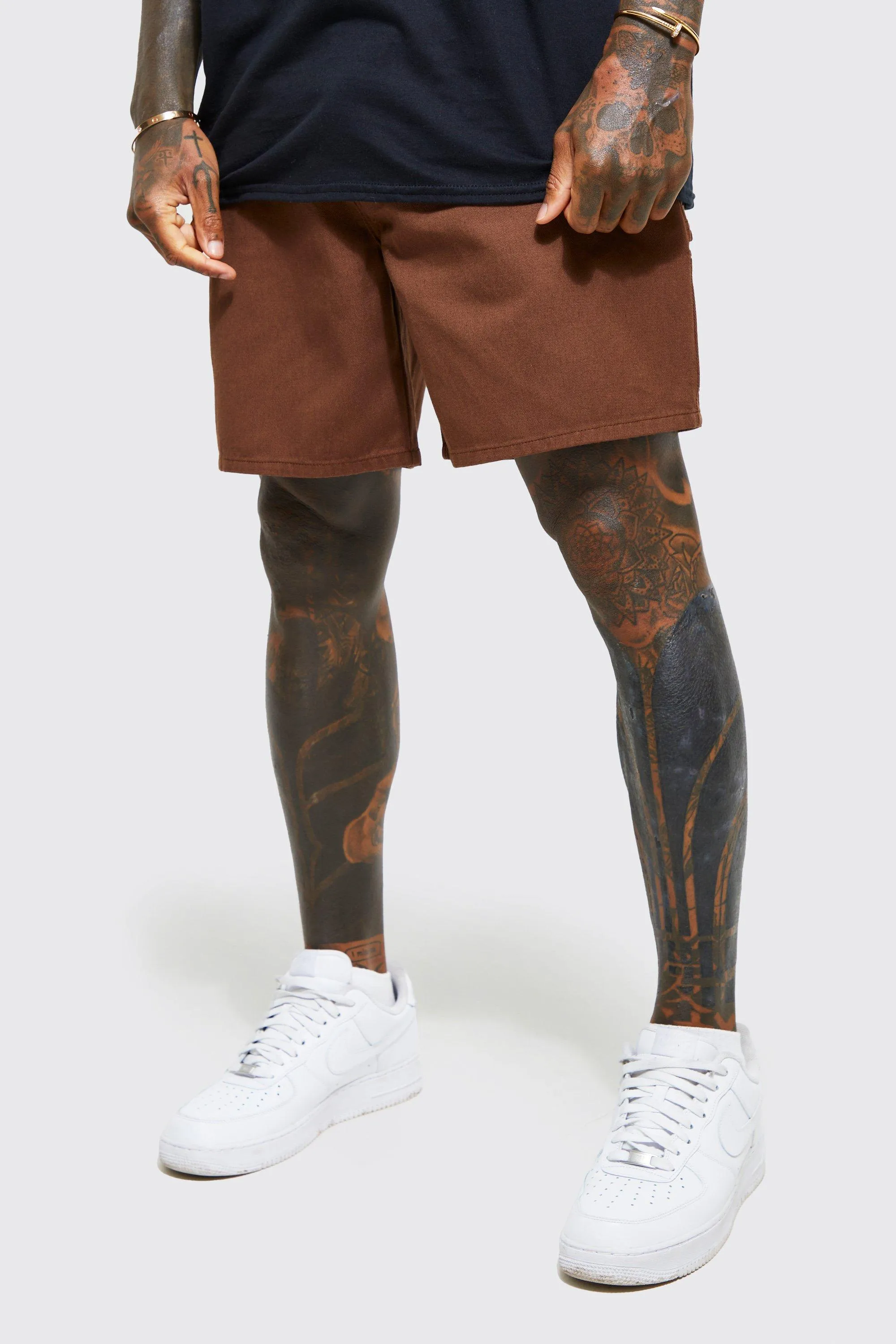 Regular Fit Twill Carpenter Shorts