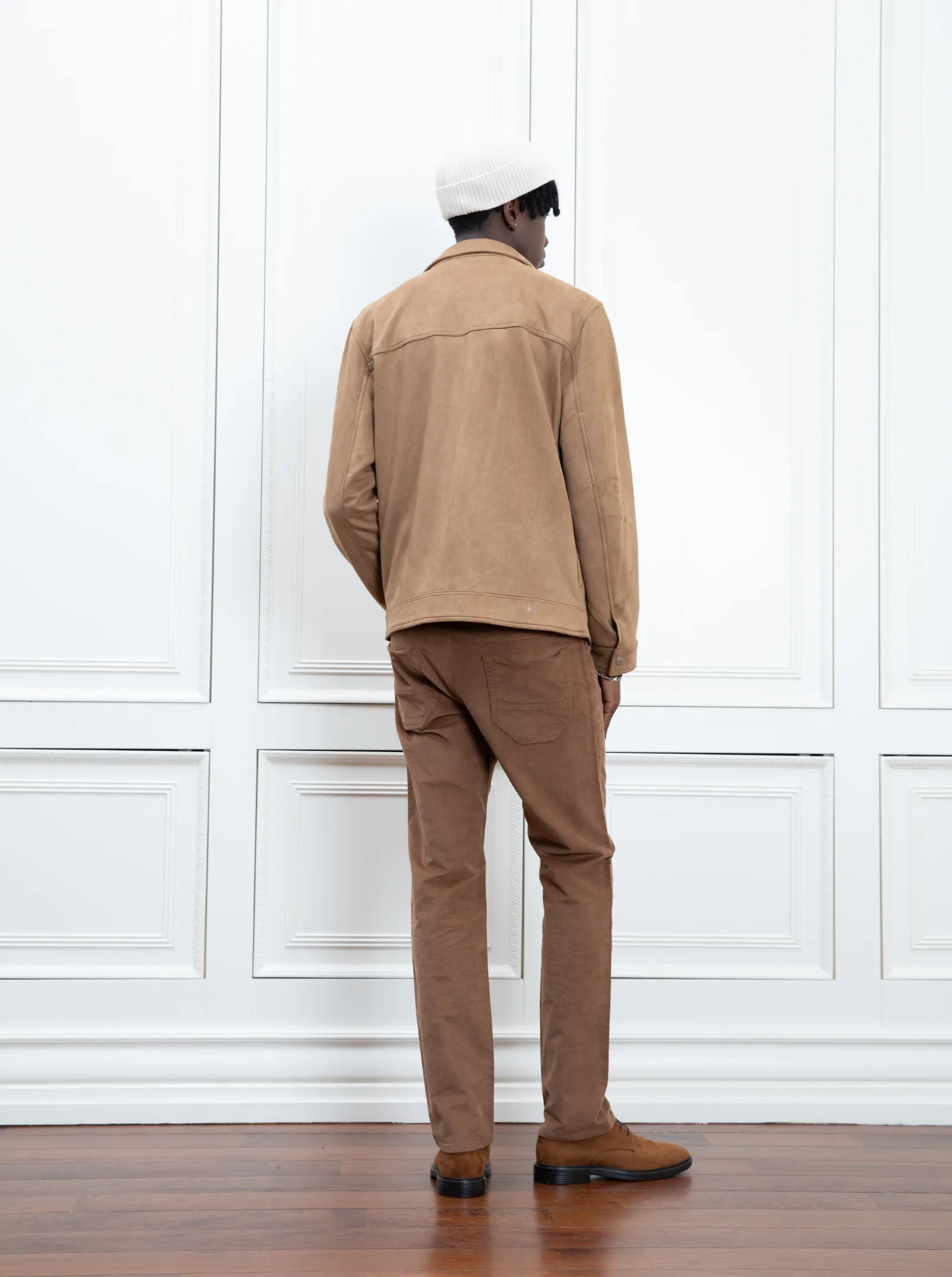 RONALD| Suede Overshirt Jacket || RONALD| Veste en suède