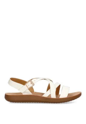 SANDALIAS ETIKA DERAWAN 10116 MUJER, BLANCO