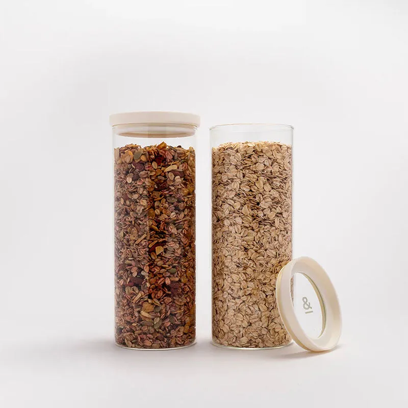Seed & Sprout Wategos Glass Pantry Jar 2-pack - 1500ml