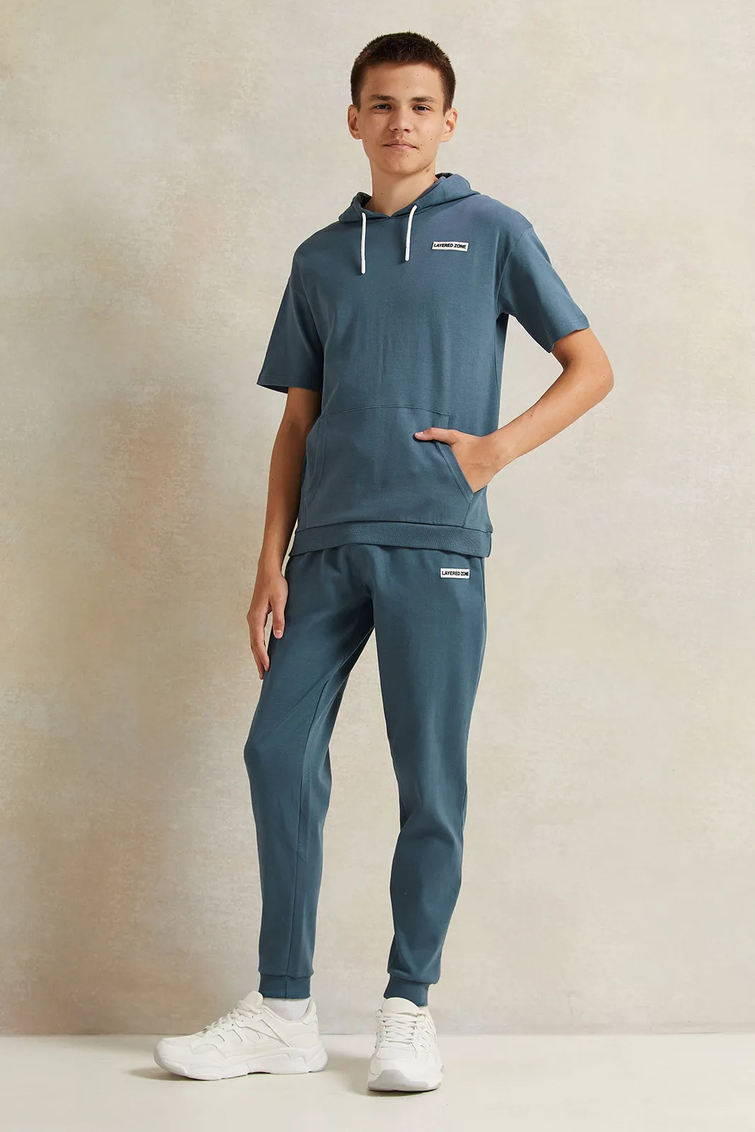 Senior Boys Blue Jogger