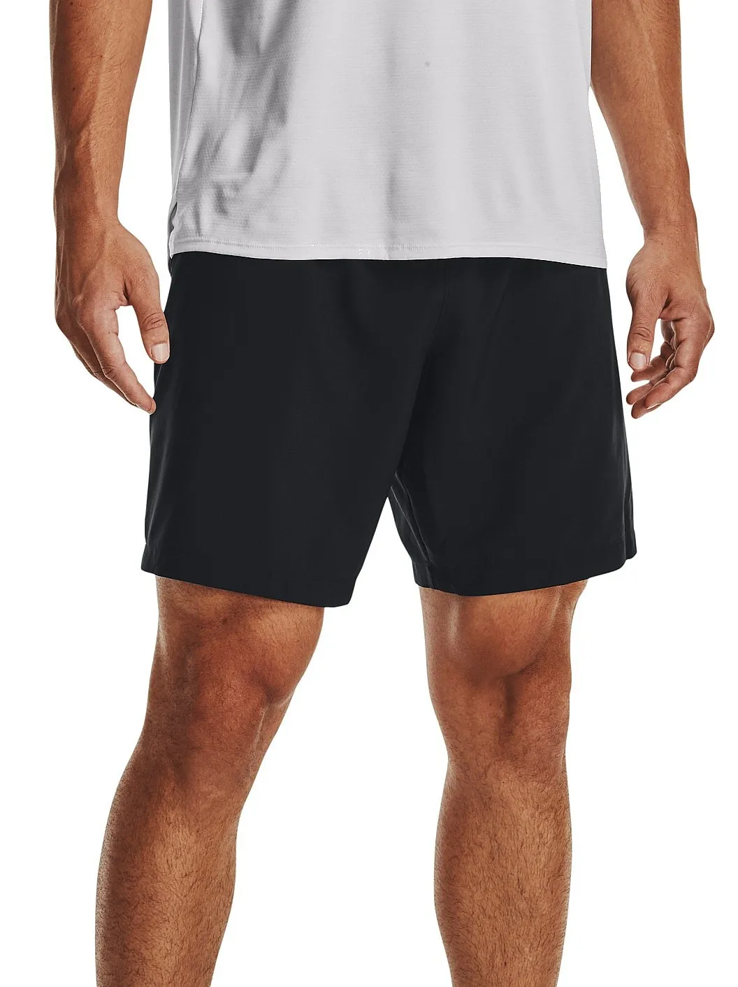 shorts Under Armour Woven Graphic - 001/Black/White - men´s