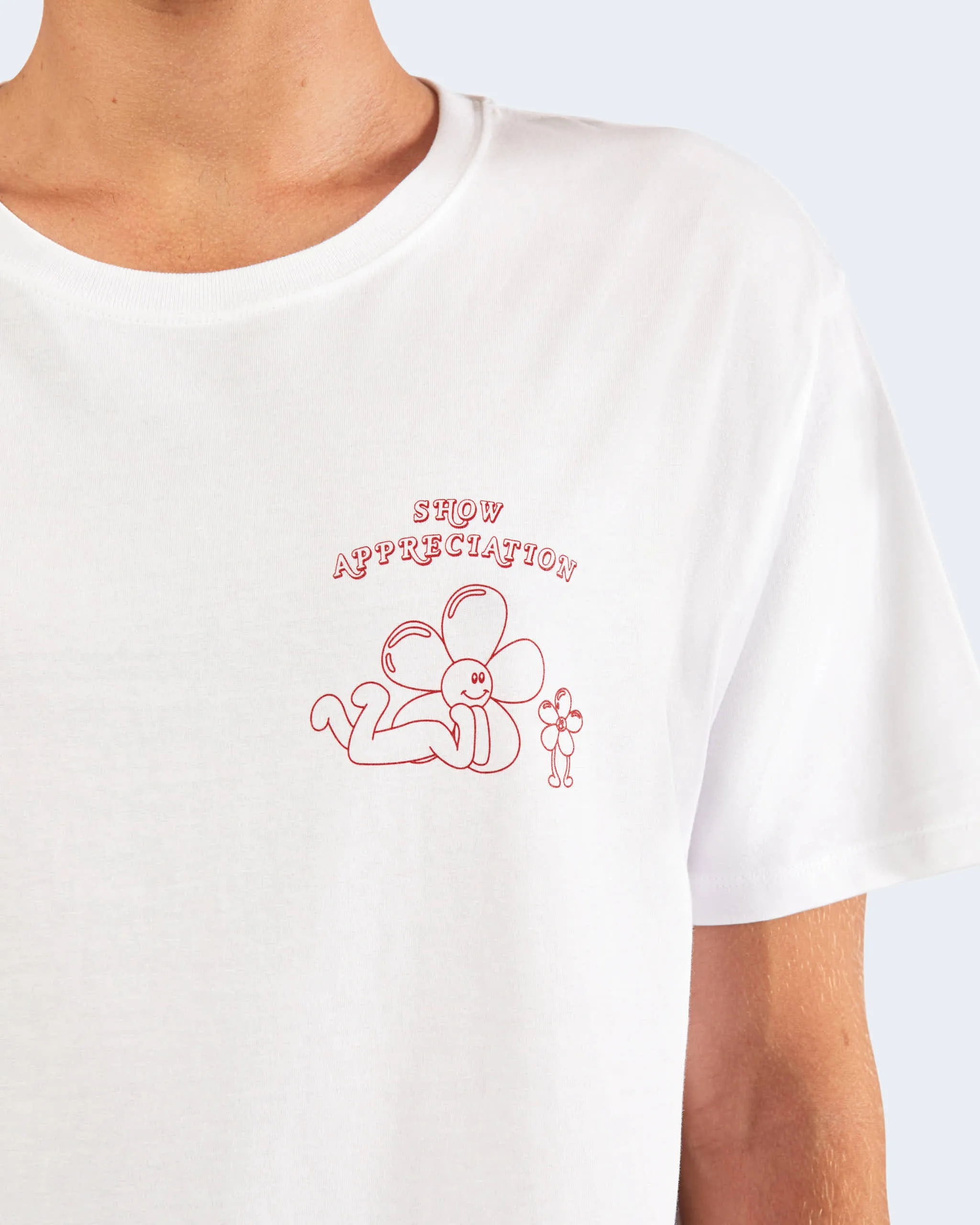 Show Appreciation Graphic Tee - Red