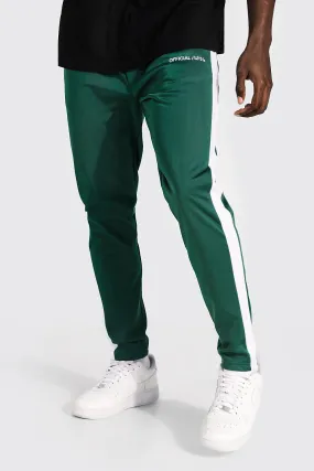 Slim Fit Tricot Side Panel Jogger