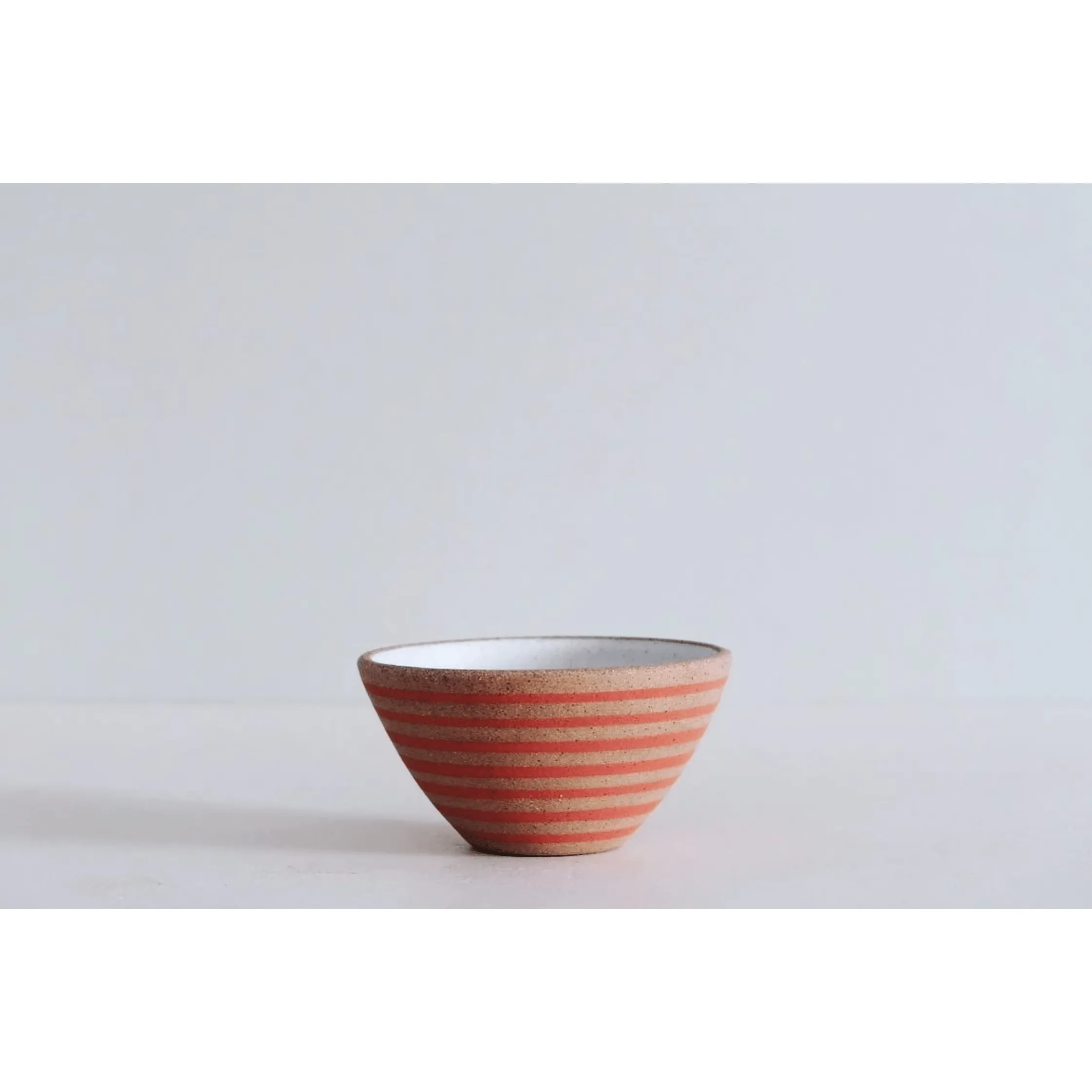 Speckled Poppy Striped Bowl