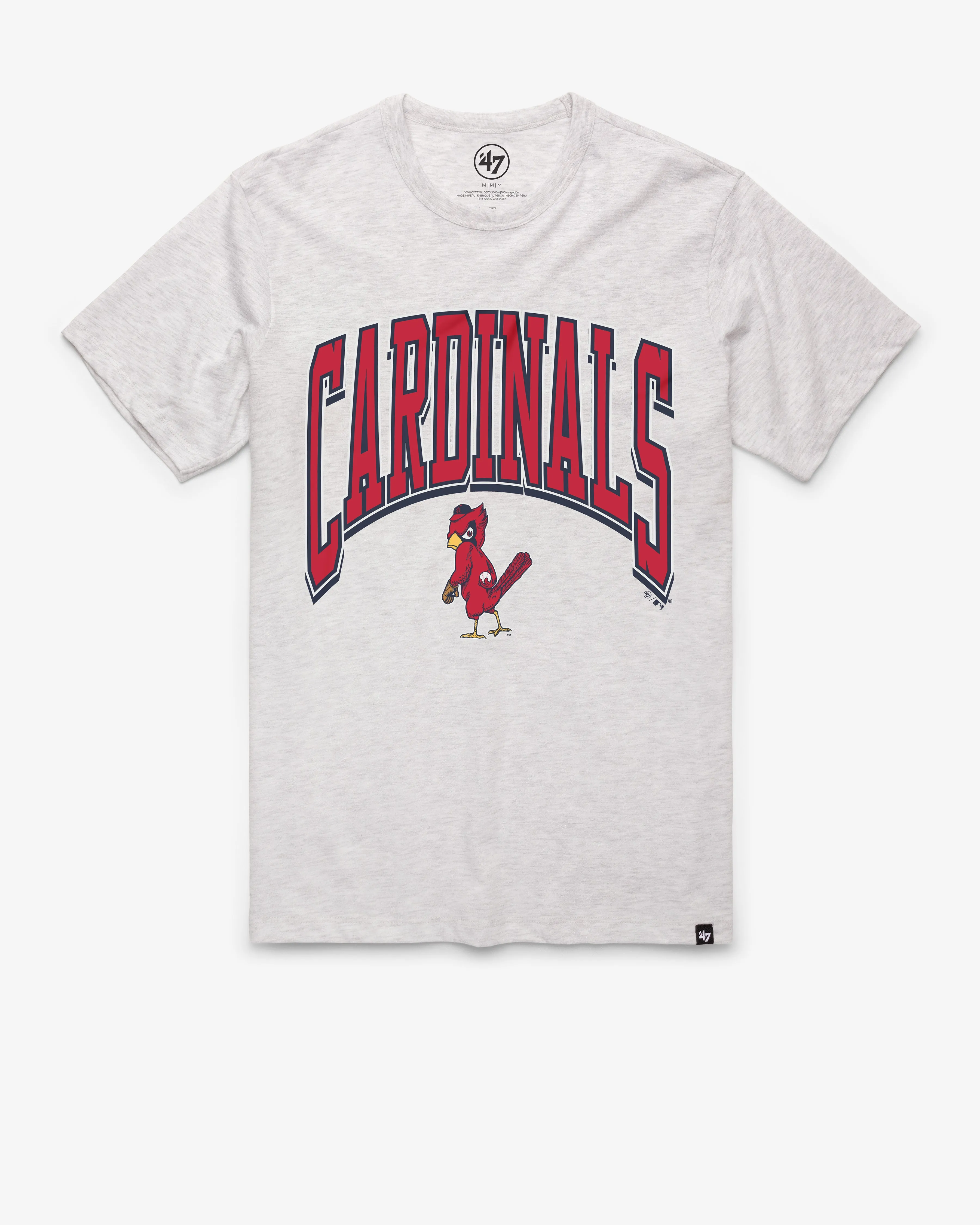 ST. LOUIS CARDINALS COOPERSTOWN WALK TALL '47 FRANKLIN TEE