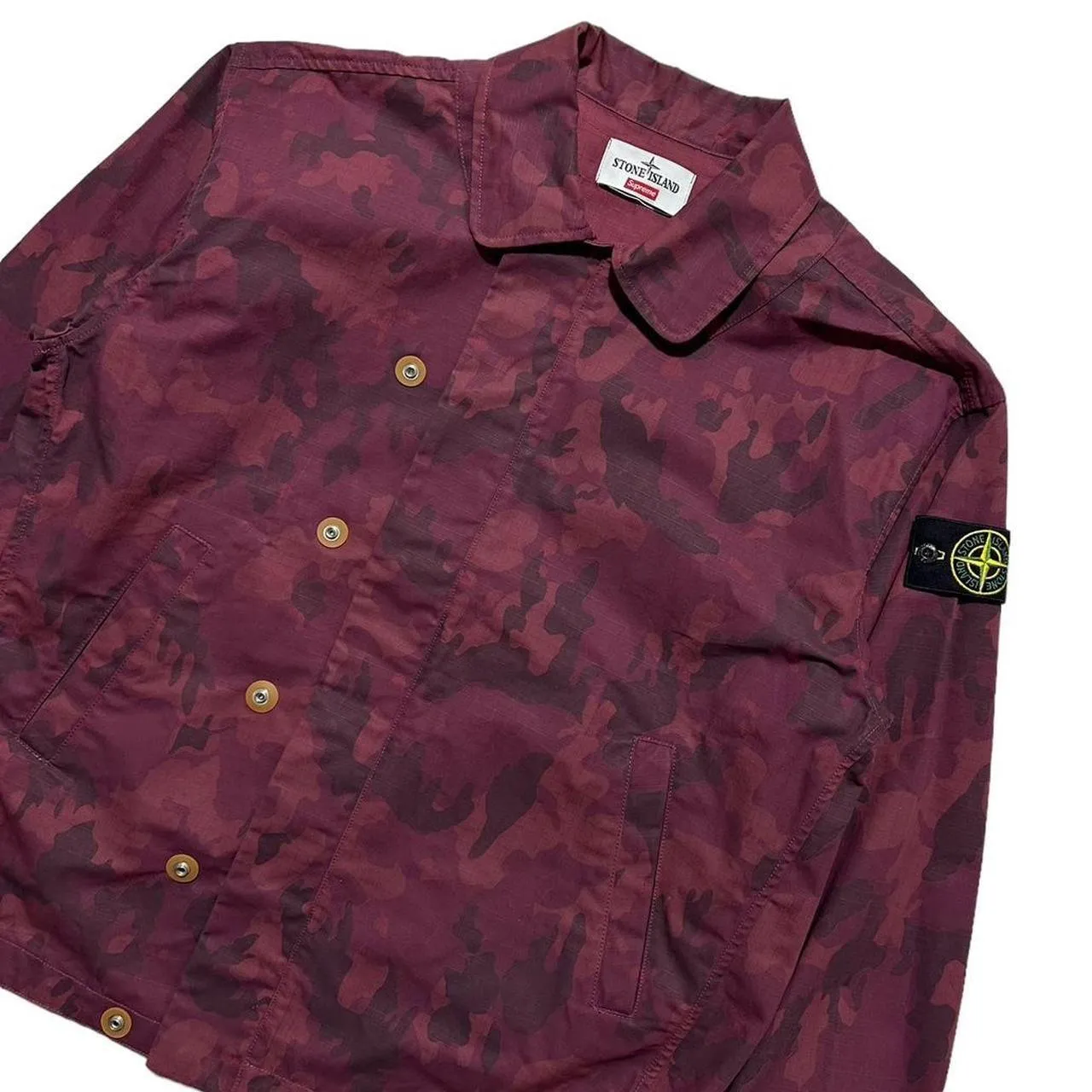 Stone Island Supreme Ice Camo Harrington Jacket