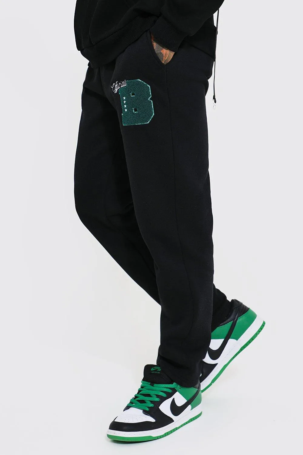 Straight Leg Official Applique Varsity Jogger