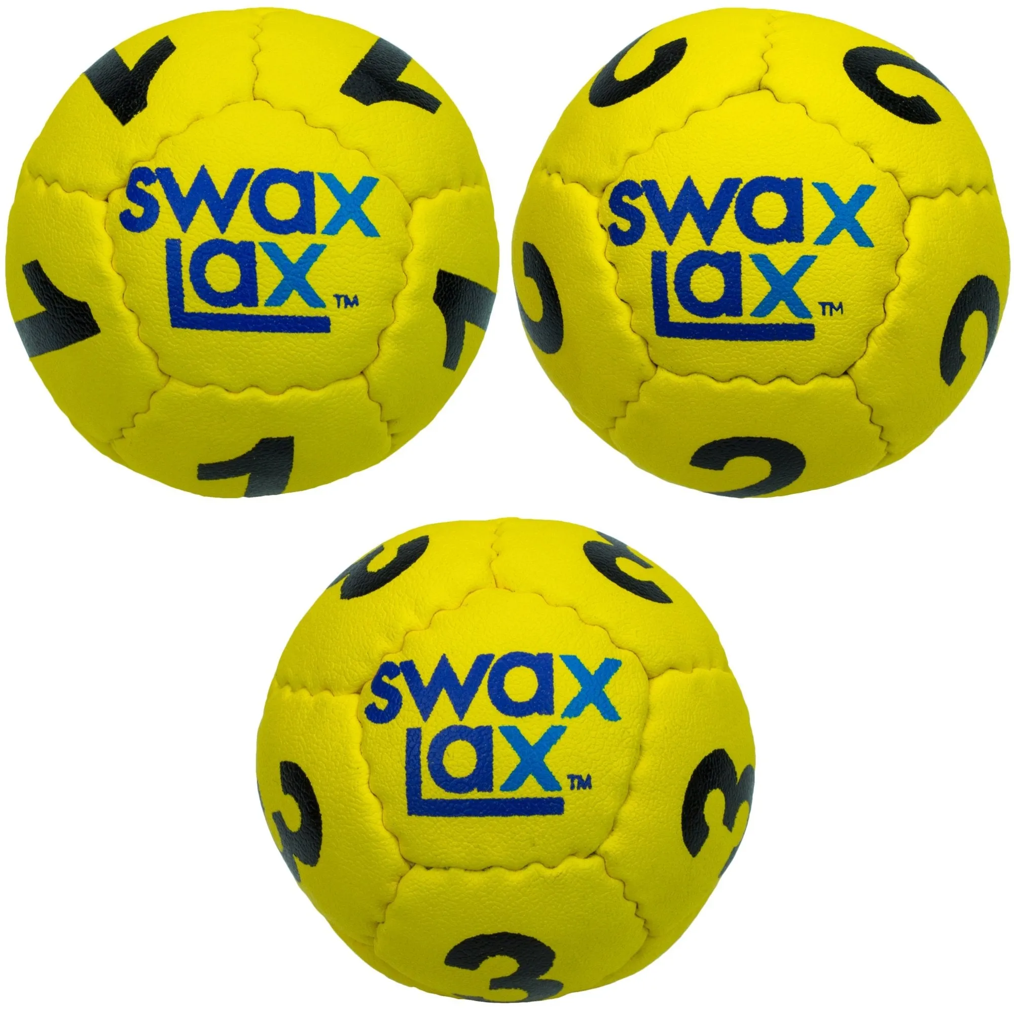 Swax Lax Lacrosse Goalie Balls (Set of 3)