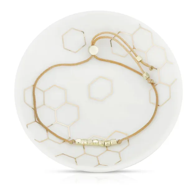 Sweet as Honey - Bracelet + Dish Set