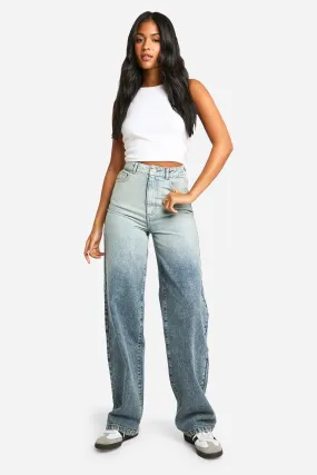 Tall Basics High Waisted Super Wide Leg Jeans