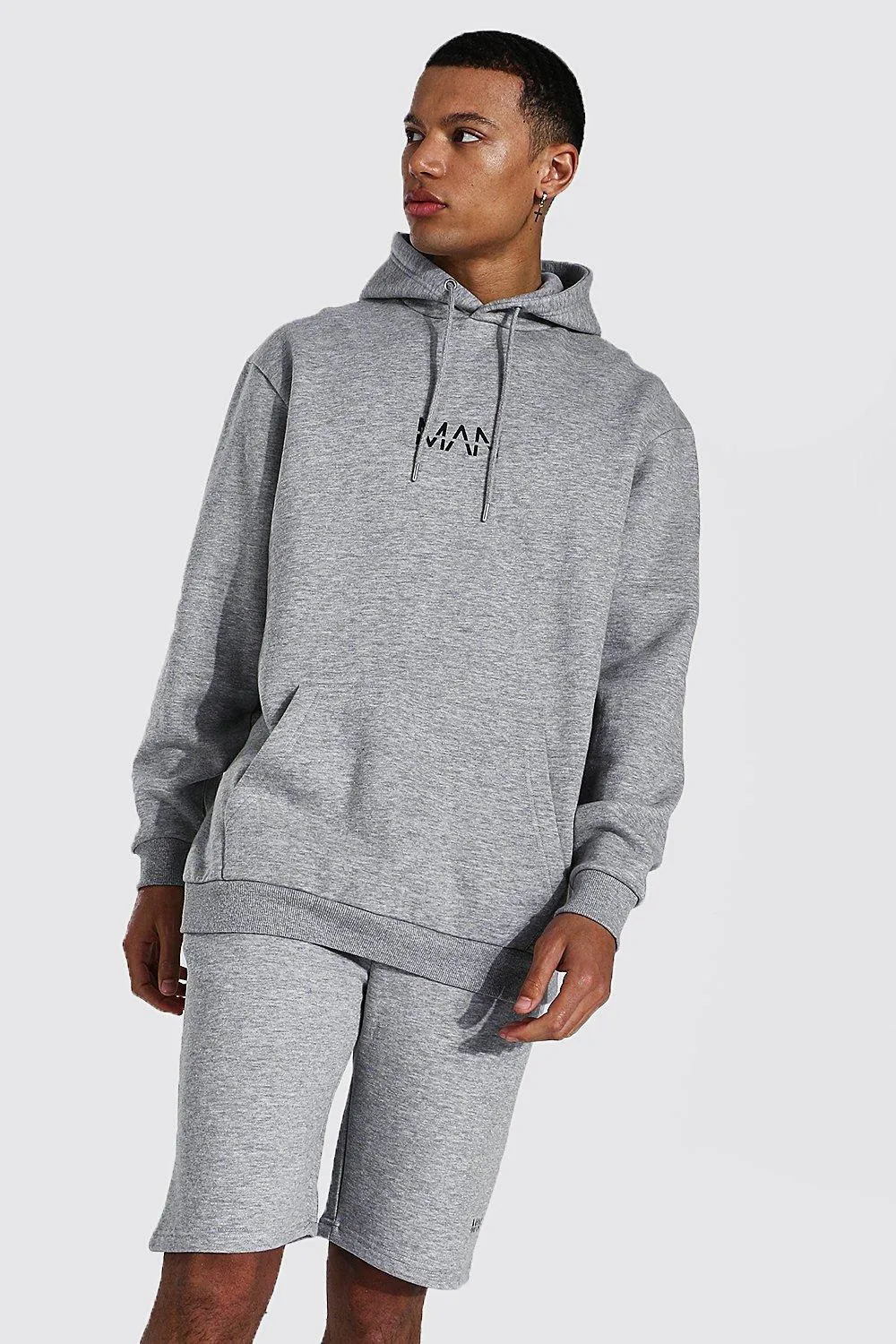 Tall MAN Dash Oversized Hoodie | boohooMAN UK