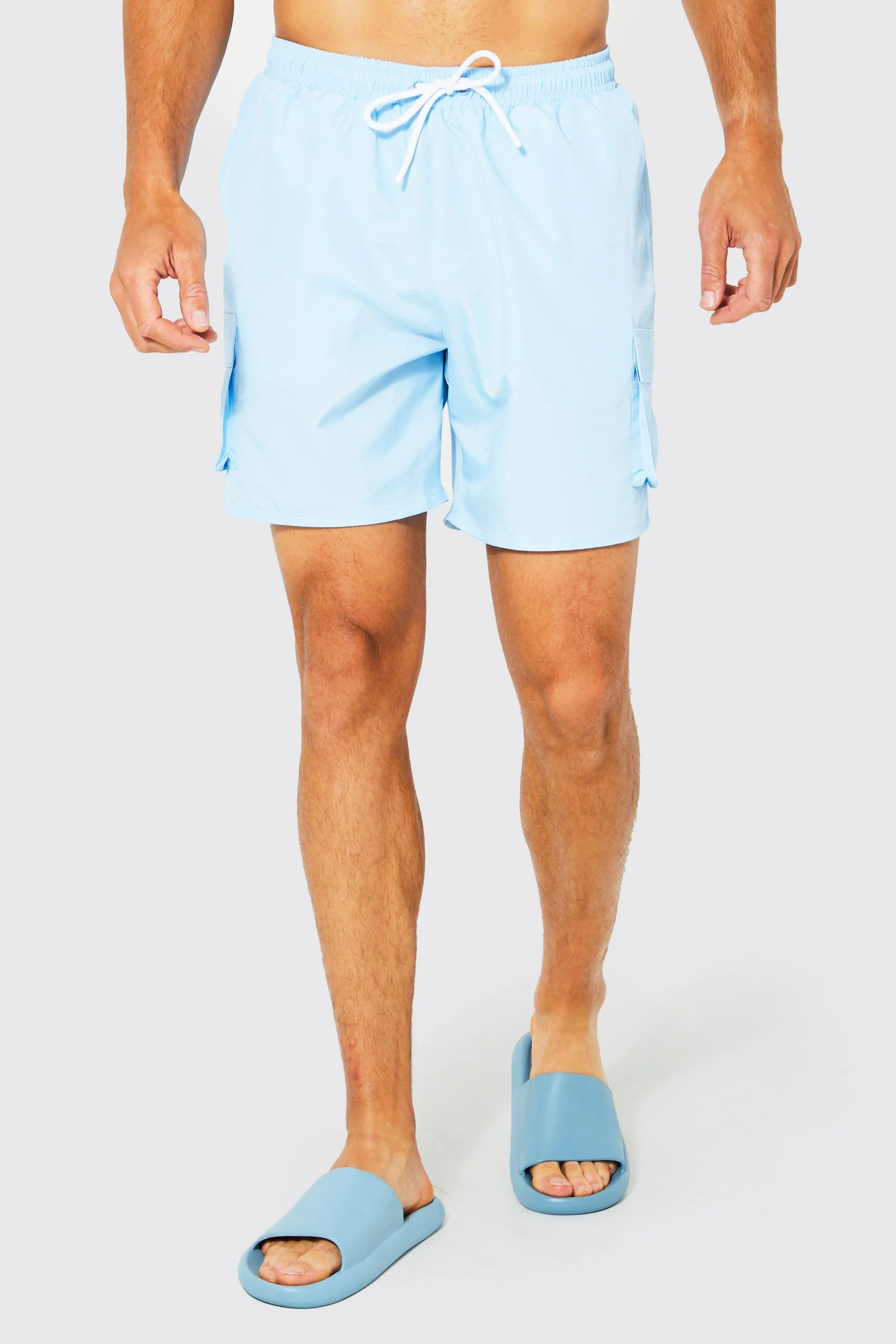 Tall Ripstop Cargo Swim Short