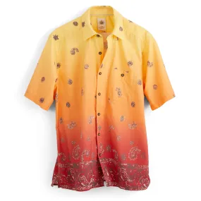 Tall Tequila Sunrise Paisley Shirt