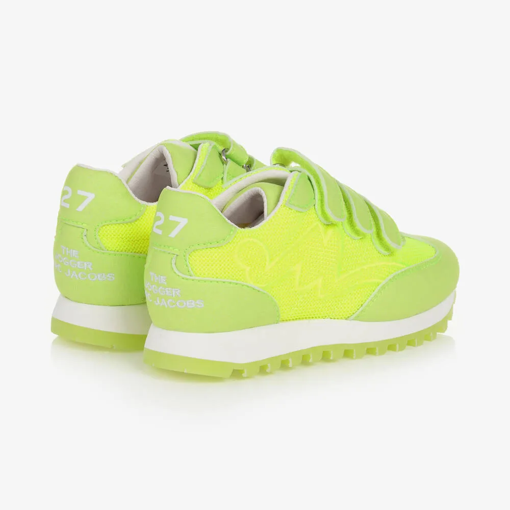 Teen Neon Yellow Jogger Trainers