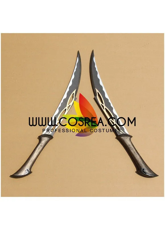 The Hobbit Tauriel Dagger Set Cosplay Prop