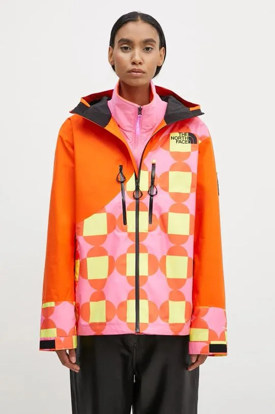 The North Face jacket TNF x Yinka Ilori orange color NF0A89U97EI1