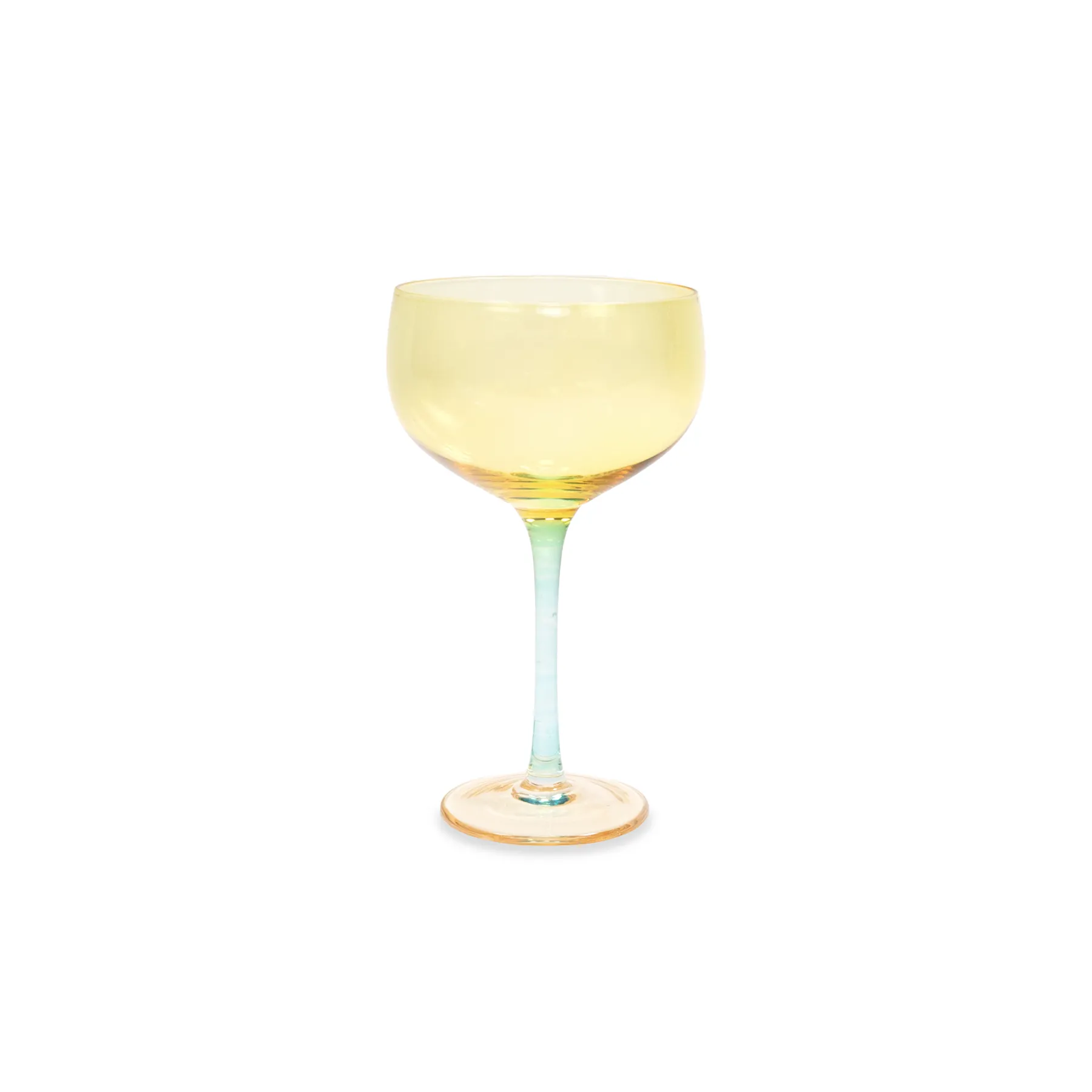 The Trio Coupe, Set of 4 - Sunshine / Glass