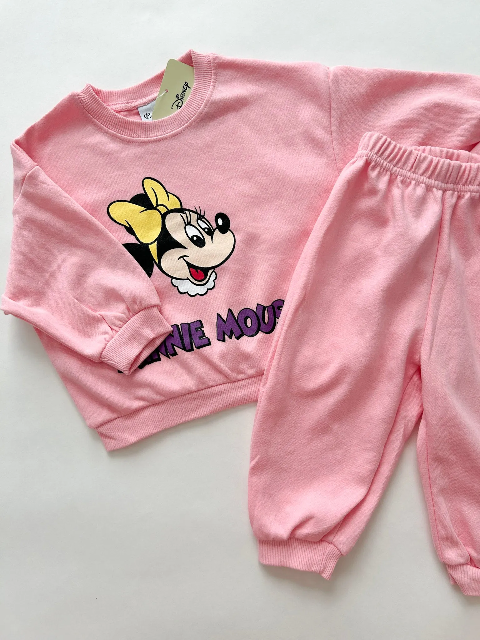 Toddler Disney Friends Face Sweatshirt and Jogger Pants Set (1-6y) - 6 Colors